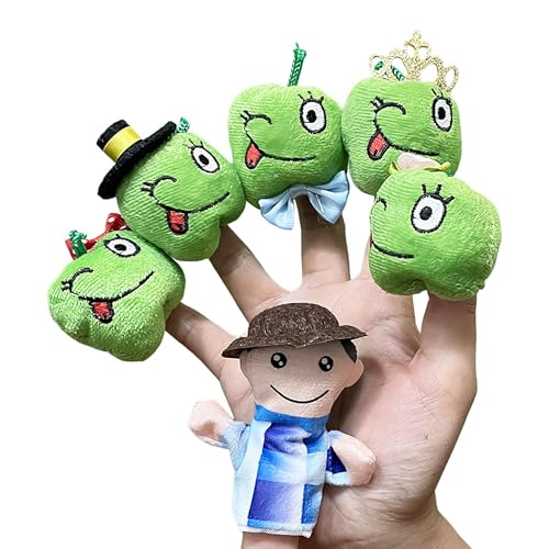 usefulbeauty Fingerpuppen für Kleinkinder | niedliche Fingerpuppe aus Plüsch, 6 Stück, Lernspielzeug aus weichem Plüsch, Lernspielzeug für sensorisches Spiel, Geschichtenerzählung usefulbeauty Fingerpuppen für Kleinkinder | niedliche Fingerpuppe aus Plüsch, 6 Stück, Lernspielzeug aus weichem Plüsch, Lernspielzeug für sensorisches Spiel, Geschichtenerzählung von usefulbeauty