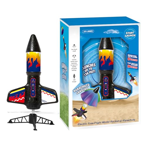 usefulbeauty Raketenwerfer Spielzeug – Rakete für mit Fallschirm, Lernspiel, Wissenschaft in der Familie, für Garten, Außenbereich, gesellschaftliche Aktivität usefulbeauty Raketenwerfer Spielzeug – Rakete für mit Fallschirm, Lernspiel, Wissenschaft in der Familie, für Garten, Außenbereich, gesellschaftliche Aktivität von usefulbeauty