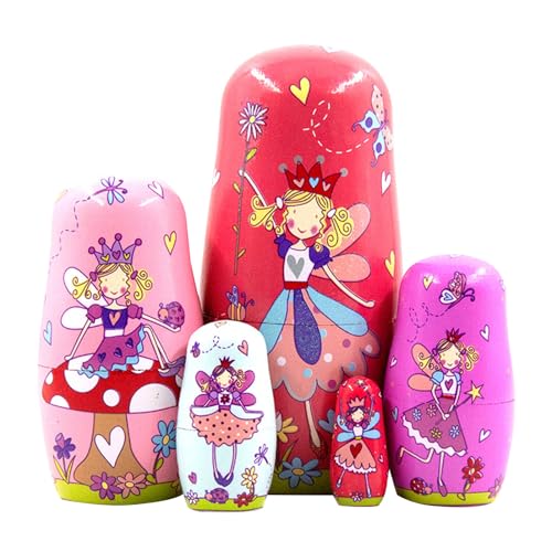 usefulbeauty Russische stapelbare Puppen, Matrjoschka-Puppen aus Holz, Montessori Spielzeug, stapelbares Puppen-Set, Lernspielzeug, Lernspielzeug für Jungen und Mädchen usefulbeauty Russische stapelbare Puppen, Matrjoschka-Puppen aus Holz, Montessori Spielzeug, stapelbares Puppen-Set, Lernspielzeug, Lernspielzeug für Jungen und Mädchen von usefulbeauty