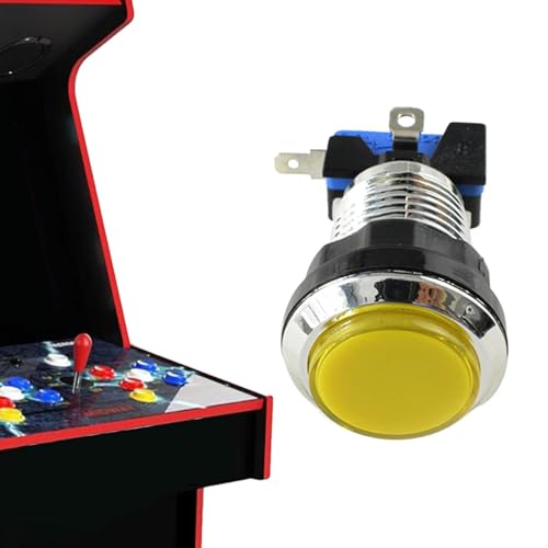 usefulbeauty für Arcade-Spielkonsole, Spielkonsolen-Taste mit Licht, mit Licht für die Arcade-Maschine | leuchtende visuelle Spielkonsolenausstattung für usefulbeauty für Arcade-Spielkonsole, Spielkonsolen-Taste mit Licht, mit Licht für die Arcade-Maschine | leuchtende visuelle Spielkonsolenausstattung für von usefulbeauty