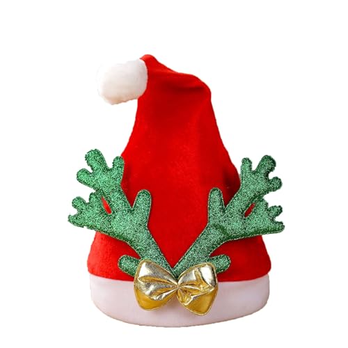 uxxnjfg Weihnachtsmützen Kinder Nikolausmütze Erwachsene Weihnachtsmann Mütze Damen Lustig Weihnachts Hüte Familie Santa Christmas Hat Zipfelmütze Weihnachtshut -Angebote Des Tages Heute von uxxnjfg