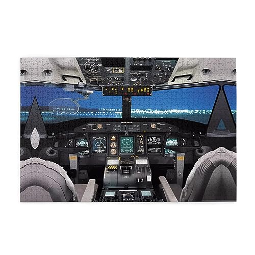 Personalisiertes Puzzle - Erstellen Sie benutzerdefinierte Bild Puzzle für Familie und Freunde Flugzeug Cockpit von vacsAX