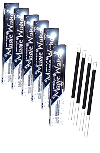 vama Magic Wand Blitztürme Blinkstäbe Blinker Strobe Sticks für Fotografie Halloween Hochzeit Geburtstag Party tierfreundlich Jugendfeuerwerk (6 Packungen) von vama