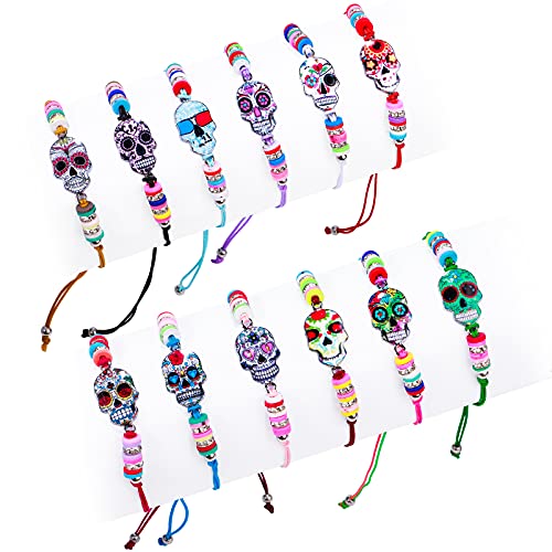 vamei 12 Stück Halloween Freundschaftsarmband Kinder Einstellbare Geflochten Armband Halloween Schädelkopf Armbänder Halloween Freundschaft Mitgebsel für Mädchen Jungen Kindergeburtstag Geschenke vamei 12 Stück Halloween Freundschaftsarmband Kinder Einstellbare Geflochten Armband Halloween Schädelkopf Armbänder Halloween Freundschaft Mitgebsel für Mädchen Jungen Kindergeburtstag Geschenke von vamei