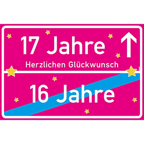 vanva 17 Jahre Geburtstag - Lustige Geschenke für den 17 Geburtstag Herzlichen Glückwunsch Pink vanva 17 Jahre Geburtstag - Lustige Geschenke für den 17 Geburtstag Herzlichen Glückwunsch Pink von vanva