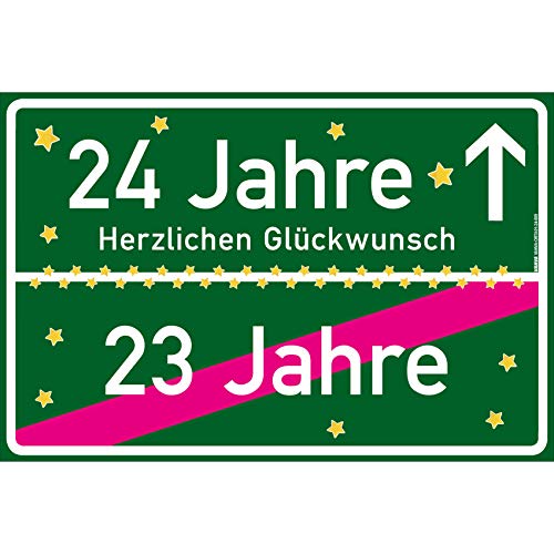 vanva 24 Geschenk Junge Schild mit Spruch Herzlichen Glückwunsch Ortsschild Geschenk für Sohn 24 Jahre Party Deko Geschenkideen für den 24 Geburtstag Dunkelgrün vanva 24 Geschenk Junge Schild mit Spruch Herzlichen Glückwunsch Ortsschild Geschenk für Sohn 24 Jahre Party Deko Geschenkideen für den 24 Geburtstag Dunkelgrün von vanva