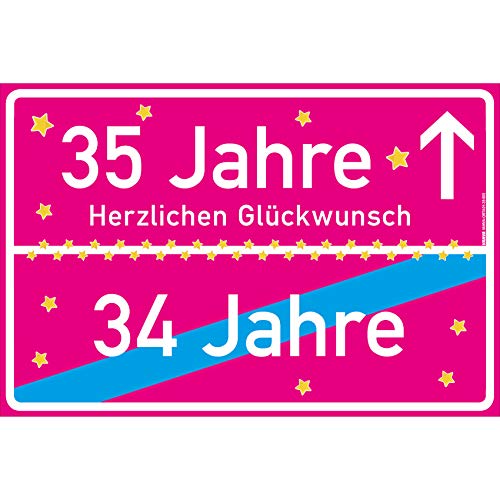 vanva 35 Jahre Geburtstag - Lustige Geschenke für den 35 Geburtstag Herzlichen Glückwunsch Geschenk für Tochter Party Deko Geschenkideen für den 35 Geburtstag 35 Jahre Pink vanva 35 Jahre Geburtstag - Lustige Geschenke für den 35 Geburtstag Herzlichen Glückwunsch Geschenk für Tochter Party Deko Geschenkideen für den 35 Geburtstag 35 Jahre Pink von vanva