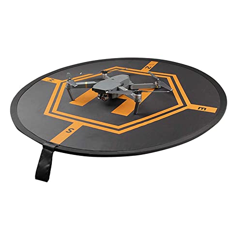 vhbw Landematte für Drohne, Multicopter - Landeplatz, 80 cm, Faltbar, Wasserfest von vhbw