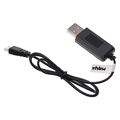 vhbw USB Ladekabel Ersatz für Carrera 503001/3, 370410145 für Drohne, Quadcopter - 60 cm Ersatzkabel von vhbw