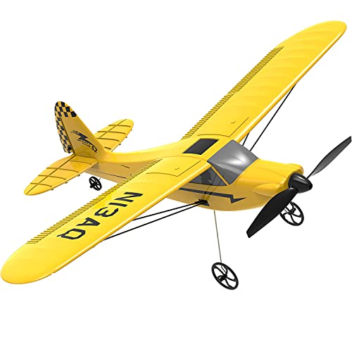 VOLANTEXRC Sport Cub S2 – 3CH RC Flugzeug (PNP Version, ohne Akku & Sender) mit 6-Achsen-Gyro & EIN-Knopf-Kunstflug – 3-Kanal-Flugzeug für Anfänger von VOLANTEXRC