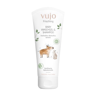 vujo Frischling Waschgel & Shampoo 200 ml, neue Version von vujo Frischling