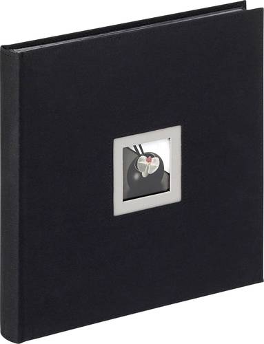 walther+ design FA-217-B Fotoalbum (B x H) 30cm x 30cm Schwarz 50 Seiten von walther+ design