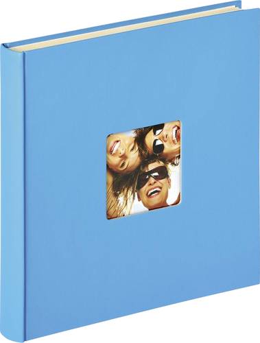 walther+ design SK-110-U Fotoalbum (B x H) 33cm x 33.5cm Blau 50 Seiten von walther+ design