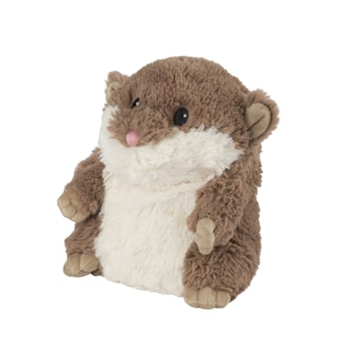 Warmies® Wärmekissen/Stofftier"Hamster" Hirse Lavendelfüllung 25cm 700g, Braun von warmies