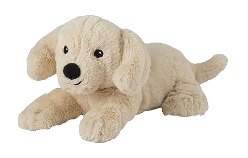 Warmies® Wärmekissen/Stofftier "Minis Golden Retriever" herausnehmbare Hirse Lavendelfüllung 20cm 280g, Beige von warmies