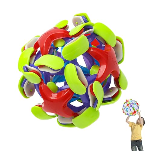 weiting Expanding Ball, Atembälle für Kinder | Buntes, einziehbarer Kugel Ball | Party -Requisiten, Outdoor -Werfen Zappelspielzeug für Kinder, Erwachsene, Mädchen, Atemübungen und Spielen von weiting