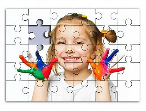 Collage-Fotopuzzle, schönes Baby, individuelles Puzzle, 300/500/520/1000 Teile von Foto, individuelles Puzzle für Erwachsene und Kinder, Familie, Hochzeit, Abschlussfeier, Geschenk (1000 Bilder, 75 x von weiyou