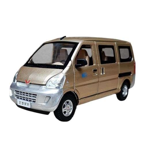 1:24 Legierung Huolala Van Simulation Wuling Rongguang Automodell Kindertransport Kleiner LKW Jungenspielzeugauto(Green) von wenjiang