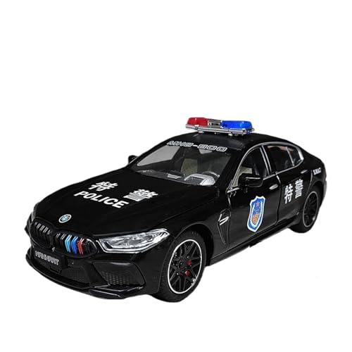 1:24 Siebentüriges Legierungs-Polizeiauto M8-Simulationsautomodell, Geeignet For Jungen Es Handelt Sich Um Ein 110-spezielles Polizeispielzeug For Kinder Und Ein Fahrzeug Der Öffentlichen Sicherheit(B von wenjiang