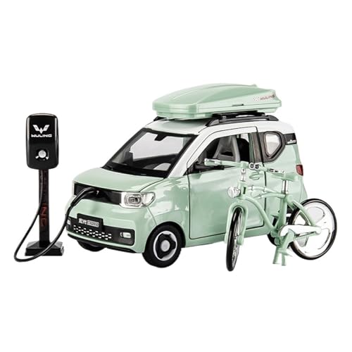 Anwendbar Auf Wuling Hongguang Mini-Fahrzeuge Realistische Legierung, Kleine Automodelle Sammlerstücke Ornamente Mini-Spielzeugautos Geschenke for Jungen(Green) von wenjiang