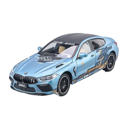 Denn Das 1:24 Nachahmungslegierungs-Limousinenauto-Modell des M8 Ist EIN Spielzeug-Sportwagen for Kinder Es Ist EIN Tolles Sammlerstück for Jungen(Blue) von wenjiang