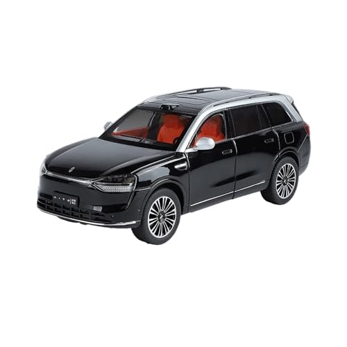 for 1:24 Ask M9 Ceres Car Business Car Simulation M9 New Energy SUV Car(Black) von wenjiang