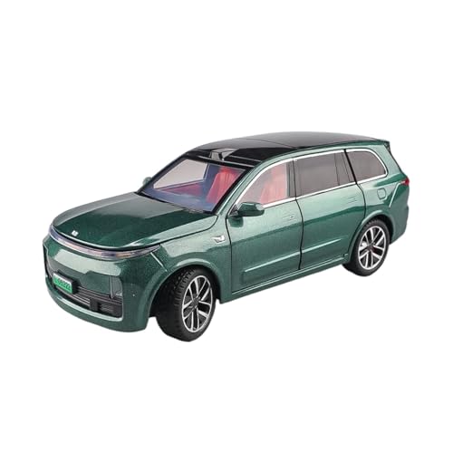 for 1:24 Li Auto L9 Simulation Legierung SUV Kinder New Energy Fahrzeug Modell Spielzeug EIN Geschenk for Jungen Mit Licht Und Sound Effekte for Dekoration Und Sammlung.(Green) von wenjiang