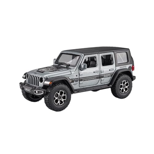 for 1:32 Seven Open Door Sound und Licht Back to Power Alloy Buggy Model Boy Toy Collection Ornamente(Gray) von wenjiang