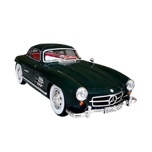 wenjiang 1:24 Klassische Vintage Auto Legierung 300sl Retro Und Nostalgische Spielzeugauto Simulation Miniatur Auto Modell Ornament Geeignet for Jungen(Green) von wenjiang