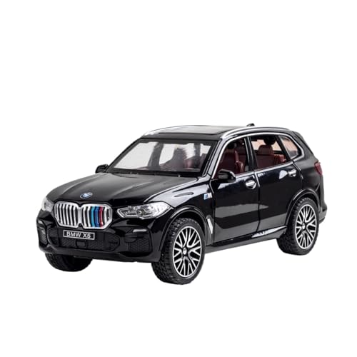 wenjiang Anwendbar Auf 1/32 X5 Legierung Automodell SUV Geländewagen EIN Metallspielzeugauto for Jungen, Geeignet for Sammlungsdekoration Und Als Geschenk(Black) von wenjiang