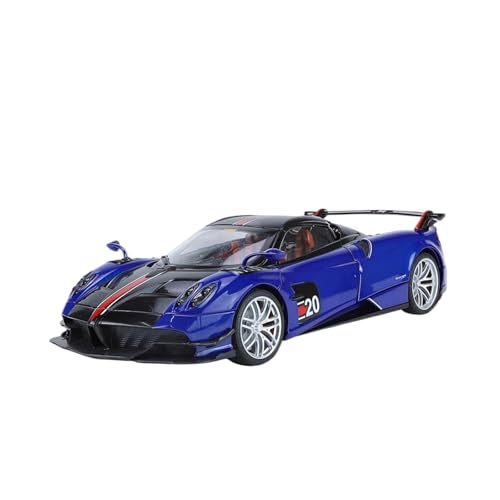 wenjiang Anwendbar Auf Legierungsautomodelle Im Maßstab 1:18 Wie Das Huaya BC Cabrio-Supersportwagenmodell Als Ornamente, Geschenke Jungenspielzeug.(Blue) von wenjiang