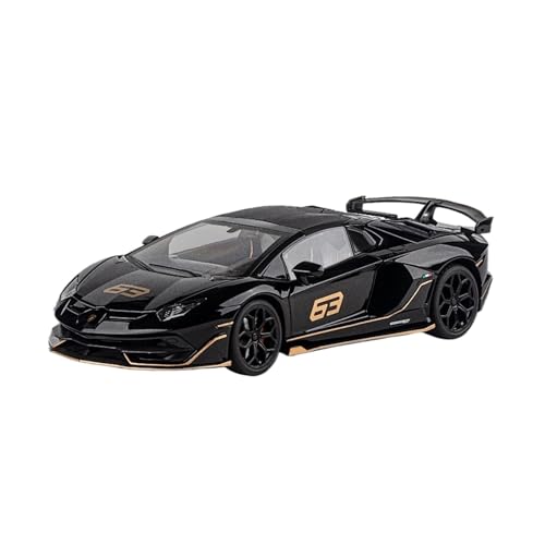 wenjiang for 1/18 Da NIU SVJ Legierung Simulation Sammlung Auto Modell Sport Auto Ornament Auto Spielzeug Geschenk(Black) von wenjiang