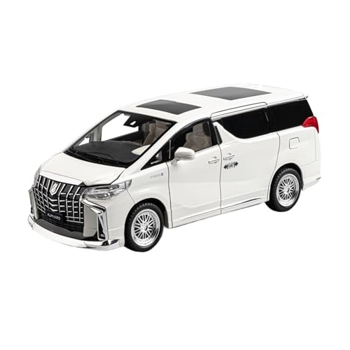 wenjiang for 1/18 Elfa Legierung Auto Modell Business Van Auto Kinder Spielzeug Sammlung Junge Geschenk(White) von wenjiang