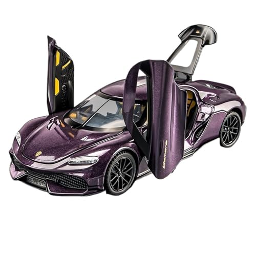 wenjiang for 1/32 Gemini Kinder Legierung Auto Sound Und Licht Zurück Zu Simulation Sammlung Ornamente Auto Modell Spielzeug Auto(Purple) von wenjiang