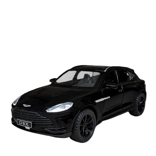 wenjiang for 1/32 Legierung Simulation DBX Kleine Auto Modell SUV Offene Tür Jungen Sound Und Licht Zurück Zu Die Kinder Der Spielzeug Auto(Black) von wenjiang