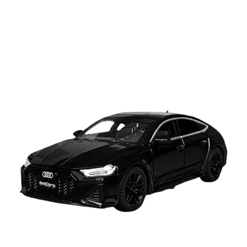 wenjiang for 1/32 Legierung Sportwagen Auto Modell Rs7 Simulation Jungen Spielzeug Zink Aluminium Legierung Kinder Metall Bumerang Auto Ornamente(Black) von wenjiang