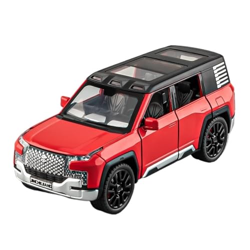 wenjiang for 1/32 Look Up U8 Off-Road Legierung Auto Spielzeug Luxus SUV Modell Simulation Auto Modell Sammlung Ornament Junge Geschenk(Red) von wenjiang