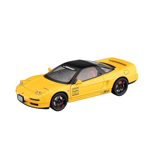 wenjiang for 1/32 NSX Legierung Auto Modell Lichter Racing Auto AE86 Simulation Auto Modell Kinder Spielzeug Auto Junge Ornamente(Yellow) von wenjiang