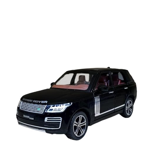 wenjiang for 1/32 Range Legierung Auto Modell Simulation Off-Road Kinder Sound Und Licht Spielzeug Auto Sammlung Ornamente Jungen(Black) von wenjiang