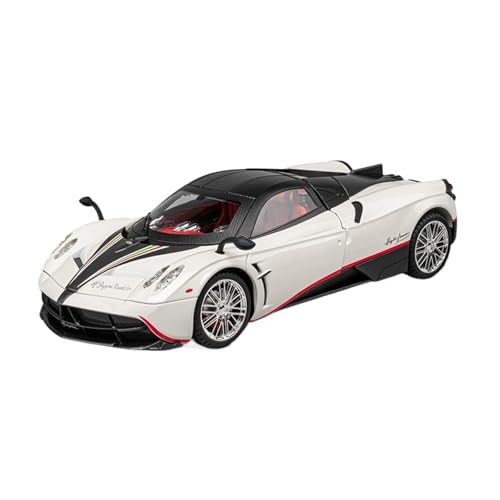 wenjiang for 1:18 Simulation Legierung Sportwagen Mit Chinesischen Drachen Design Jungen Spielzeug Auto Modell Licht Und Sound Modell Geschenk Und Sammeln.(White) von wenjiang