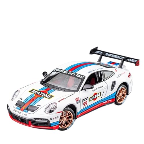 wenjiang for 1:24 911 GT3 Racing Auto Legierung Auto Modell Mit Martini Farbe Sammeln Dekoration Spielzeug Auto Junge Simulation Auto Modell von wenjiang