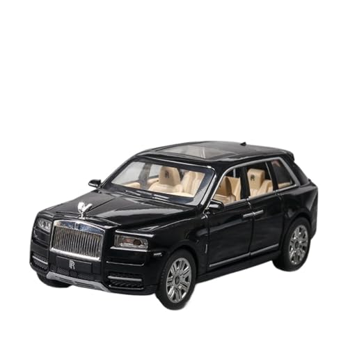 wenjiang for 1:24 Cullinan Modell SUV Business Car Coupe Legierungsauto Mit Sound Licht Und Rückzugsfunktionen EIN Sammlerstück for Jungen(Black) von wenjiang