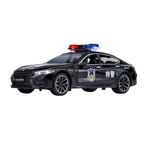 wenjiang for 1:24 Große Kinder Legierung Polizei Auto Spielzeug Auto Öffentliche Sicherheit 110 Auto Nachahmung Echte Spezielle Polizei Auto Gepanzertes Auto(Black) von wenjiang