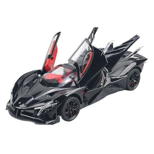 wenjiang for 1:24 Helios EVO Automodell Legierung Supercar Kinderspielzeug Simulation Automodell Jungen(Black) von wenjiang