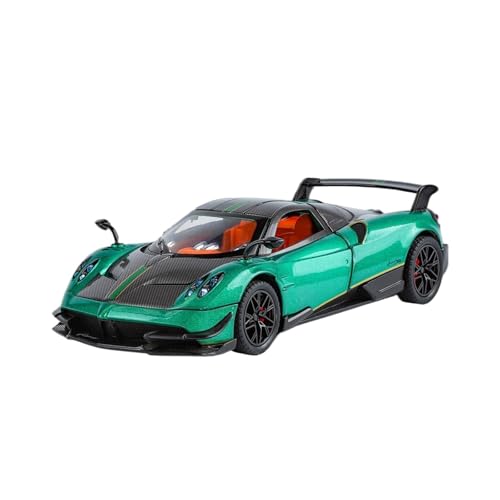 wenjiang for 1:24 Legierung Automodell Von Huayra Supersportwagen EIN Spielzeugauto Und EIN Nachahmungsautomodell for Jungen(Green) von wenjiang