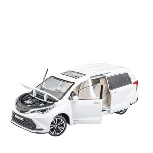 wenjiang for 1:24 Senna Legierung Auto Modell Kinder Große Metall Spielzeug Auto Business Auto Simulation Auto Modell Sammlung Ornamente(White) von wenjiang