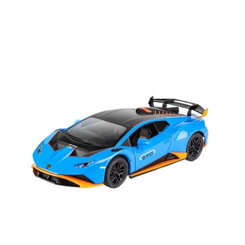 wenjiang for 1:24 Simulation Hop Metall Auto Modell Kinder Spielzeug Sport Auto Sound Und Licht Kann Die Tür Öffnen Junge Geschenk(Blue) von wenjiang