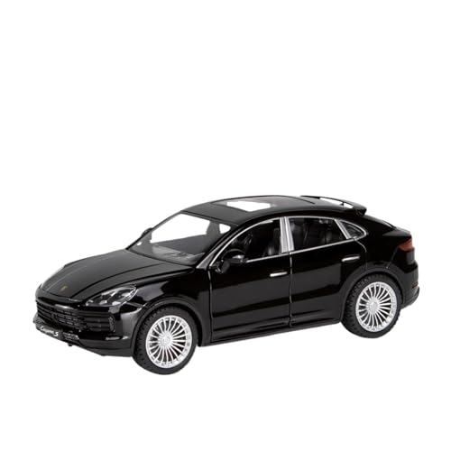 wenjiang for 1:24 Simulation Spielzeugauto Modell Legierung Mit Sound Und Licht Sportwagen SUV Eine Verzierung for Jungen(Black) von wenjiang