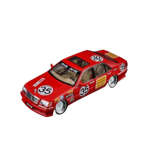 wenjiang for 1:24 W140 Red Pig Classic Car 300SEL Legierung Spielzeugauto Modifizierte Version Von Retro Jungen Ornamente von wenjiang