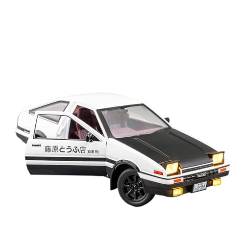 wenjiang for 1:30 Kopf AE86 Auto Modell Legierung Auto Fujiwara Takumi Tofu Shop Sammlung Ornamente Jungen Urlaub Geschenk von wenjiang